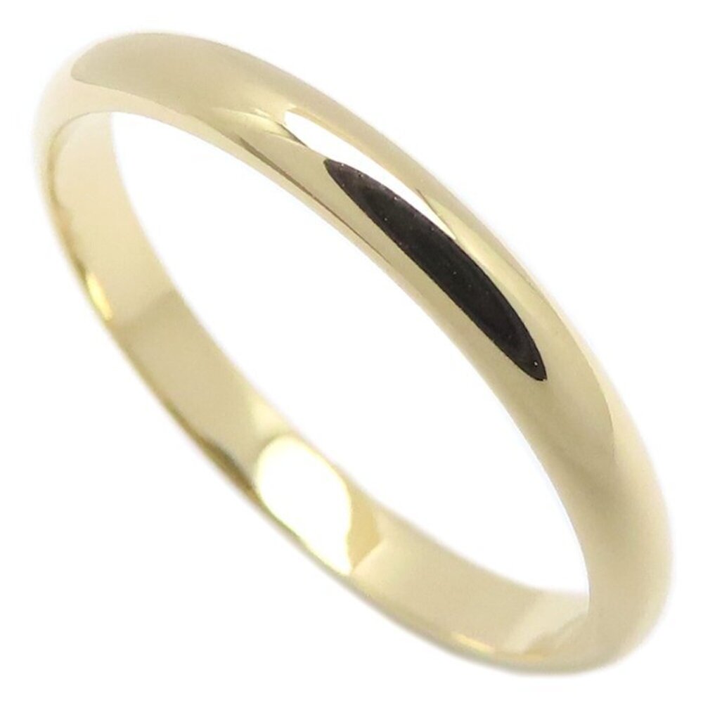 CARTIER 1895 Wedding Ring, Size #55, 18K Yellow Gold, Women's, Item No. 296002